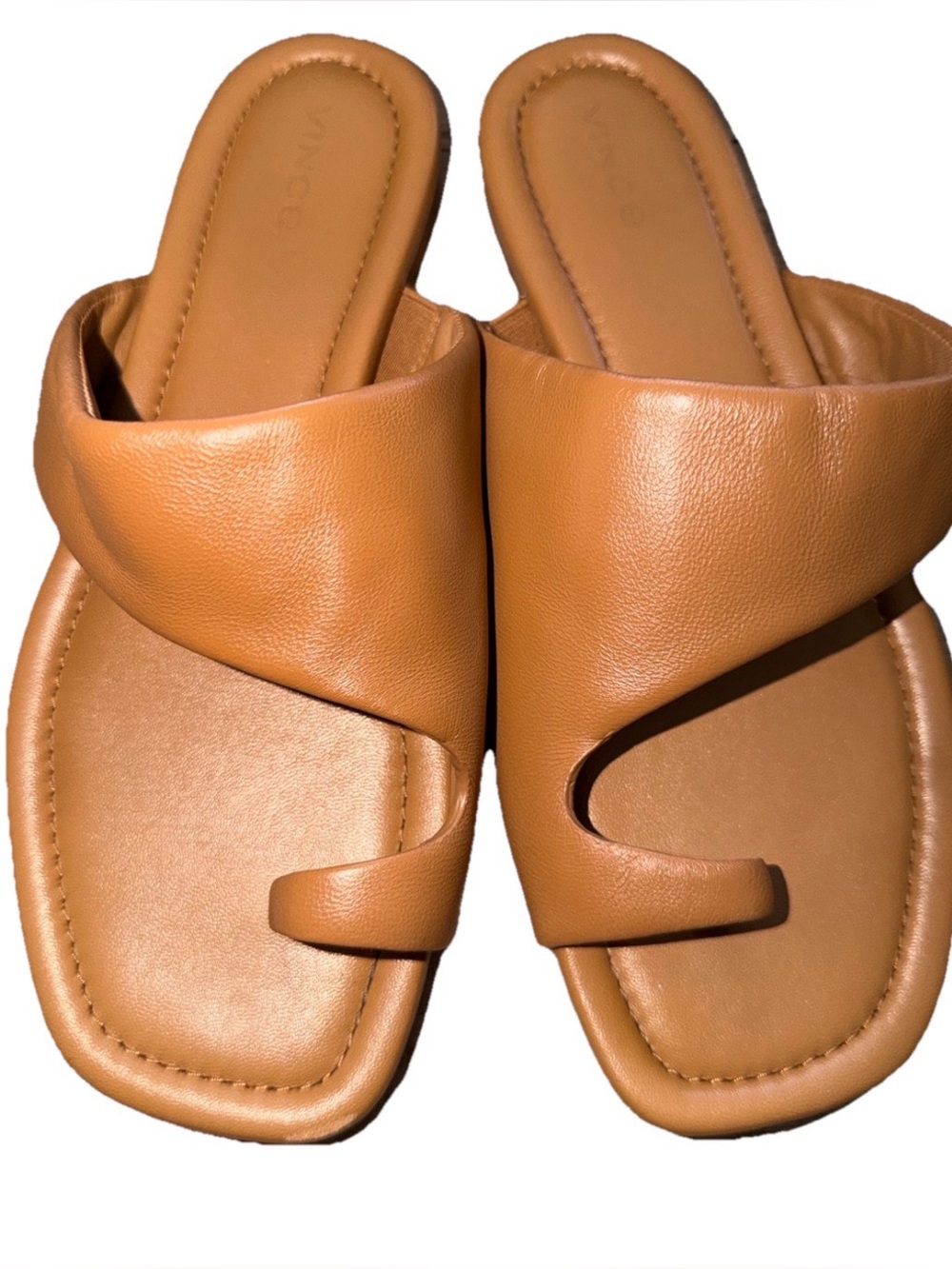 Vince Dawn Slide Sandal in Cappuccino Sz.  7